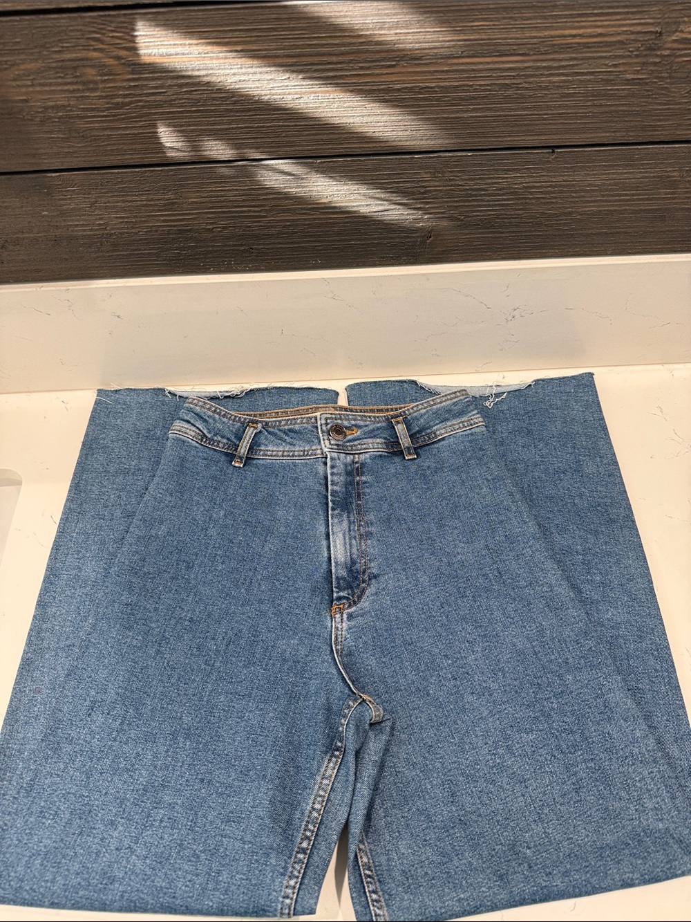 Zara Light Blue High-Waist Women's Jeans